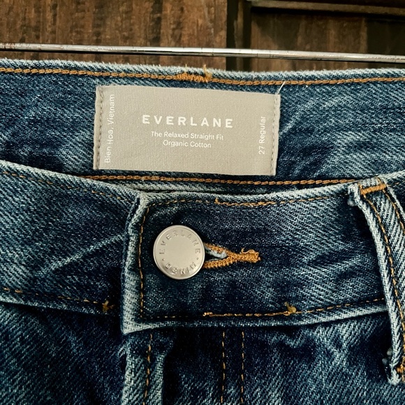 Everlane The Relaxed Straight Leg Denim - Picture 6 of 11